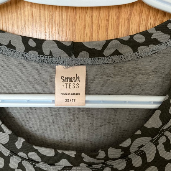 Smash + Tess Rebecca Wrap Dress in Lexi Leopard print - Picture 2 of 3